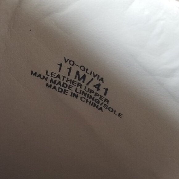 Vince Camuto Olivia Tan Leather Shootie Open Toe Sandal Heels 4" Dressy Date 11 - Picture 4 of 16